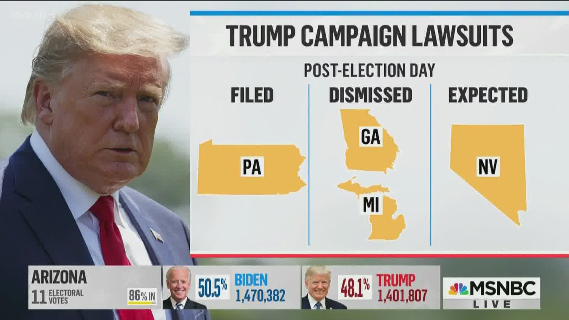 If you notice the Electoral College totals are different on NBC's newscast than KTVB.COM, there's a reason for that.