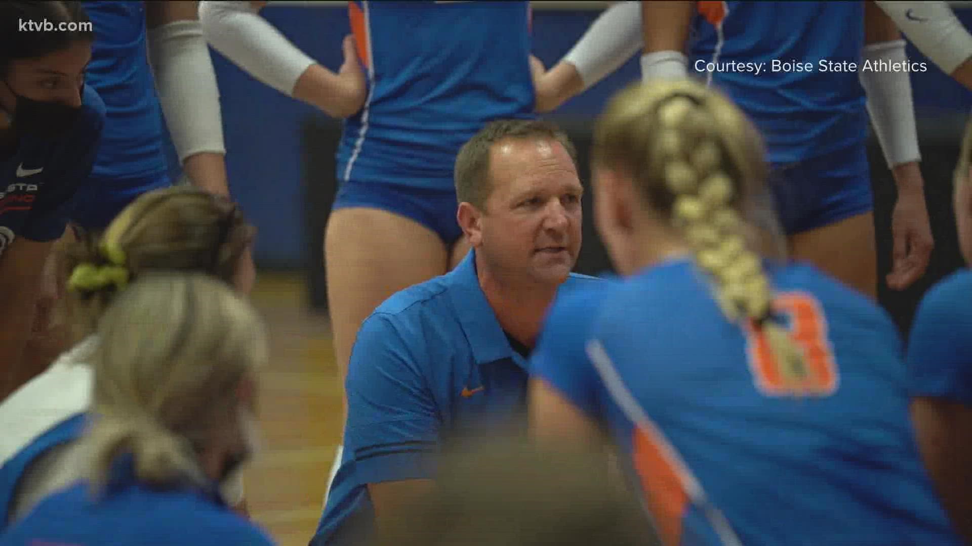 Boise State volleyball head coach Shawn Garus receives two-year contract extension
