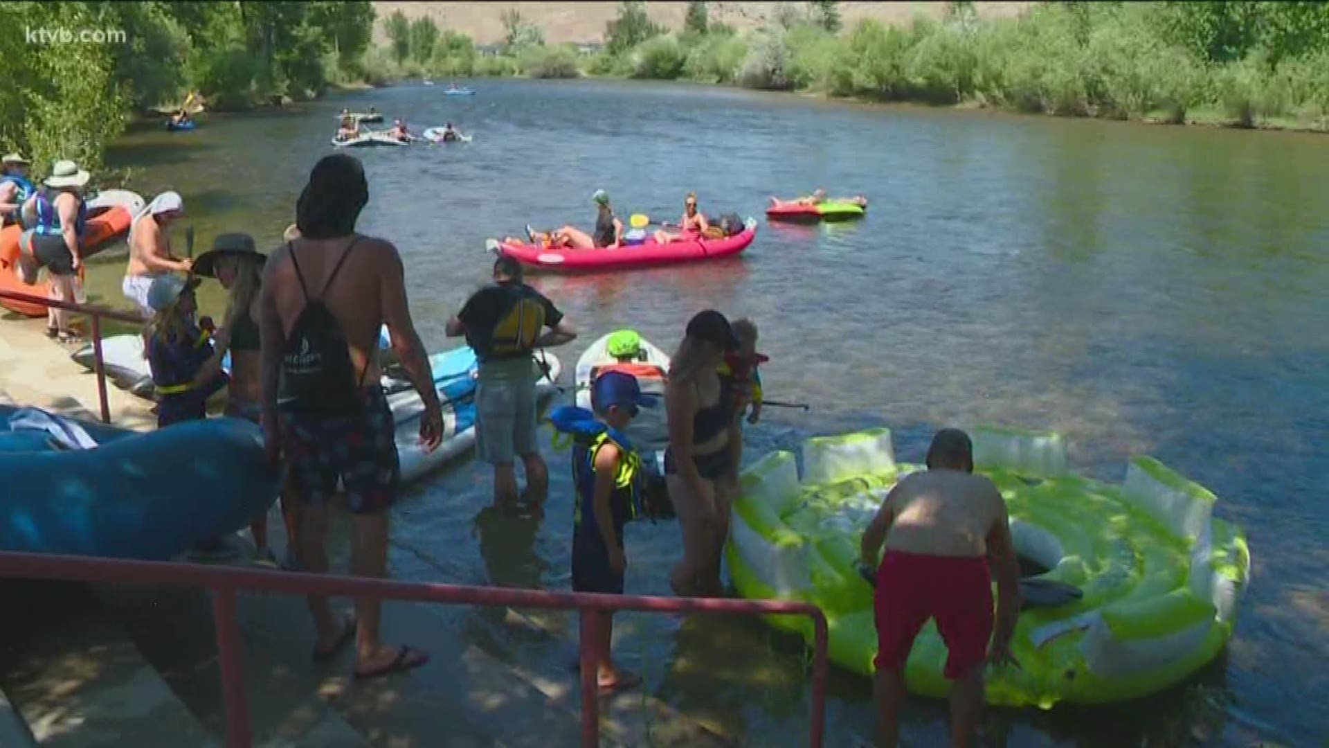 The first official weekend of summer got off to a great start as the Boise River float season got underway.
