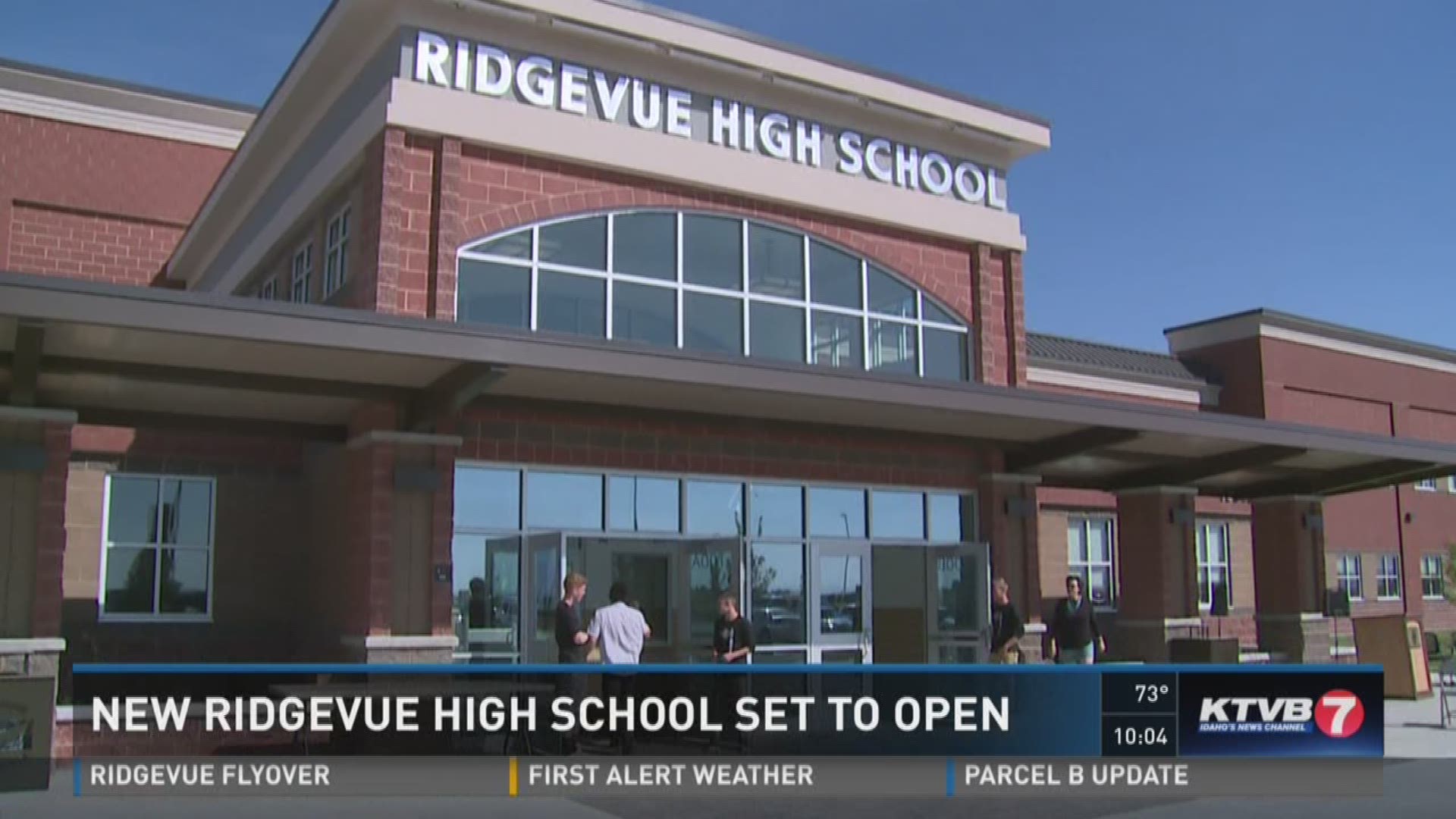Ridgevue High School, the second high school in the Vallivue School District, will open Monday. It is at the intersection of Madison and Linden roads in Nampa.