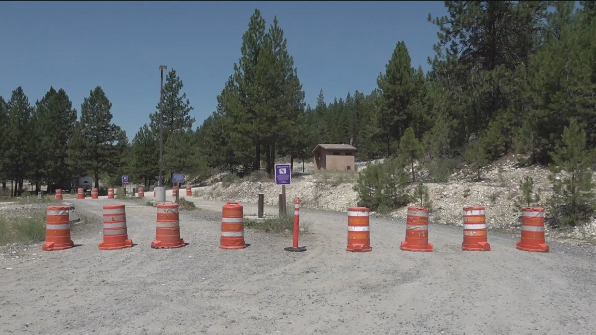 "It's a kind of a precaution once, once our flows in our creek get low, we take those steps just to ensure that we're not overusing our supply," Mayor Everhart said.
