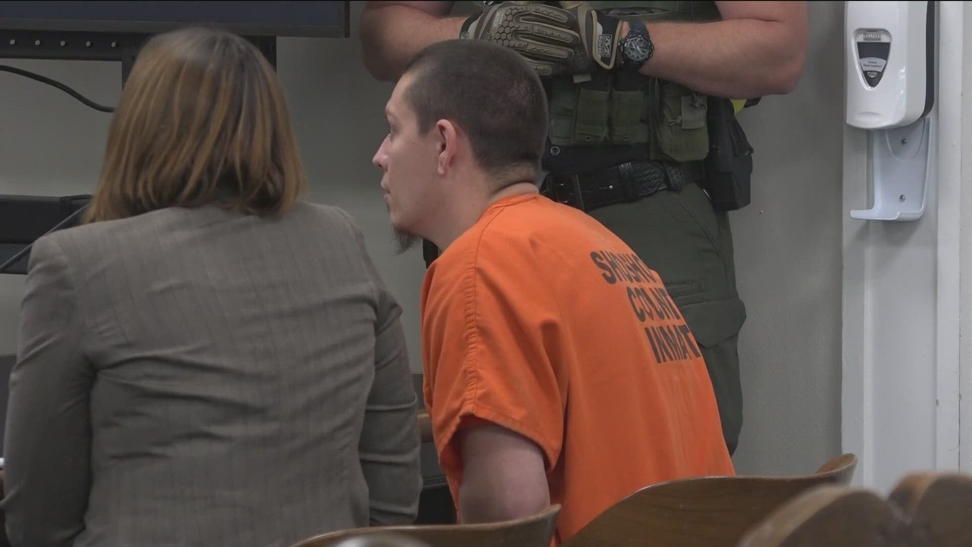 31-year-old MajorJon A. Kaylor has been charged with four counts of first-degree murder and burglary  for the deaths of his neighbors.