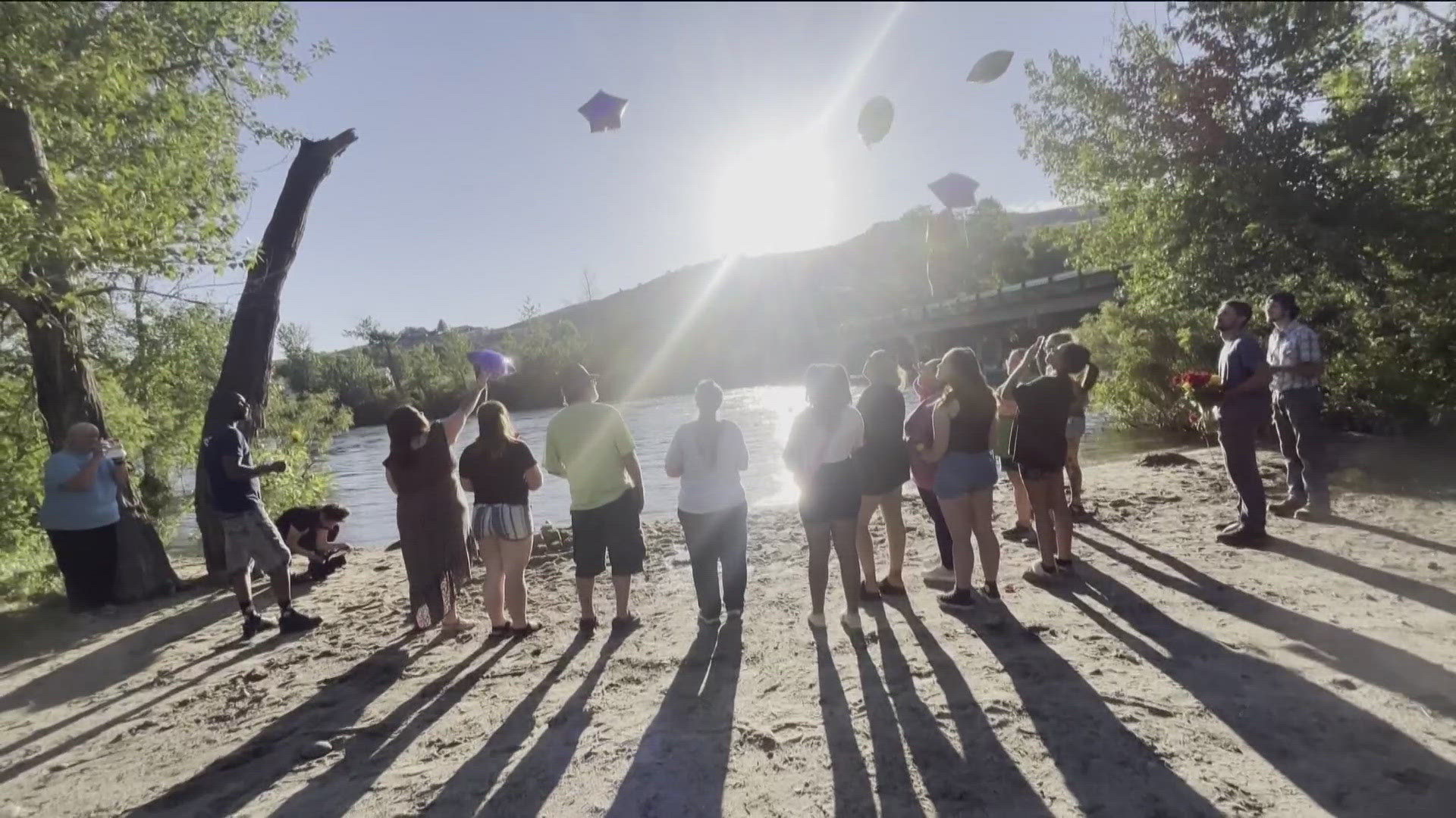 Two life-jacket stations were unveiled on Tuesday to honor Louisiana native, Everette Jackson.