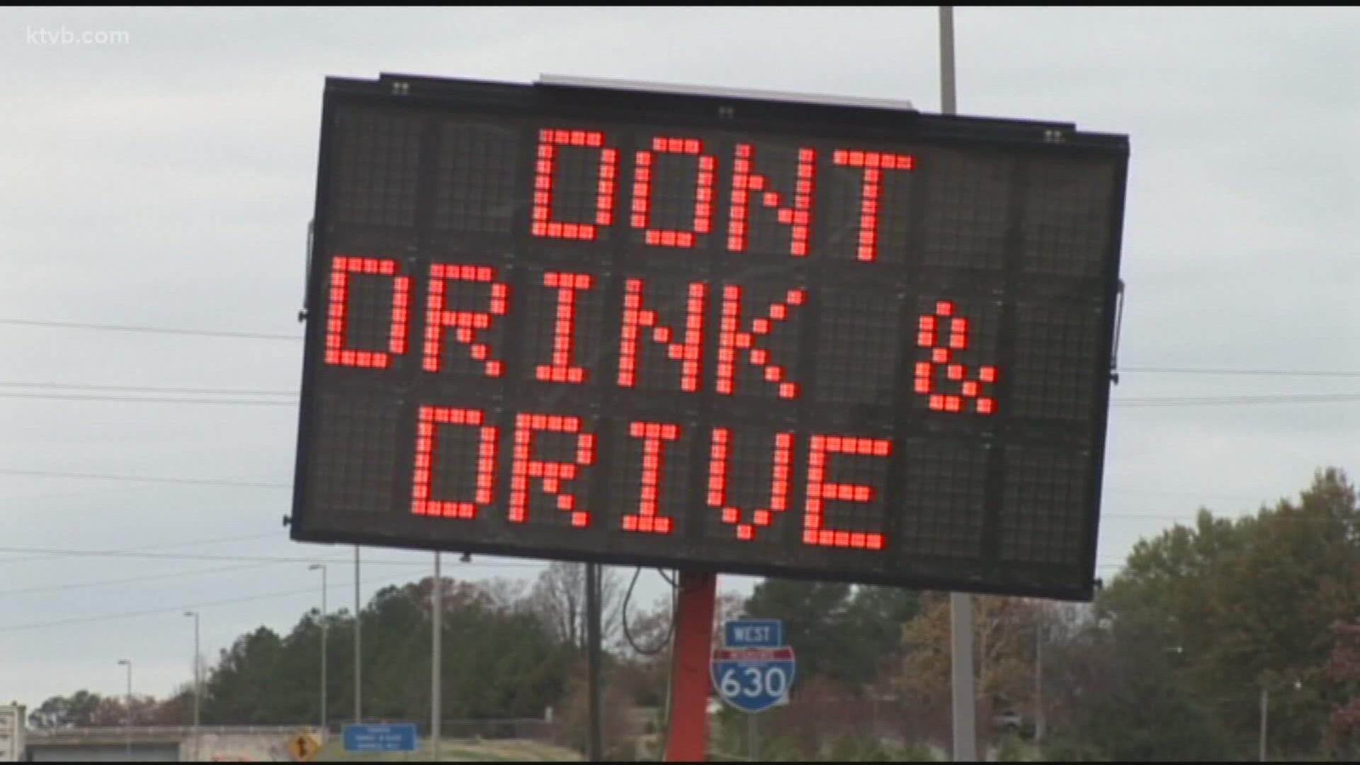 Idaho State Police will be on the highways watching for impaired drivers between Dec. 17-31.