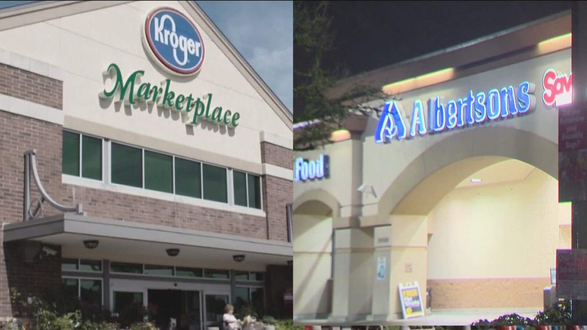 The proposed $25 billion merger would be the largest for grocery store chains in history.