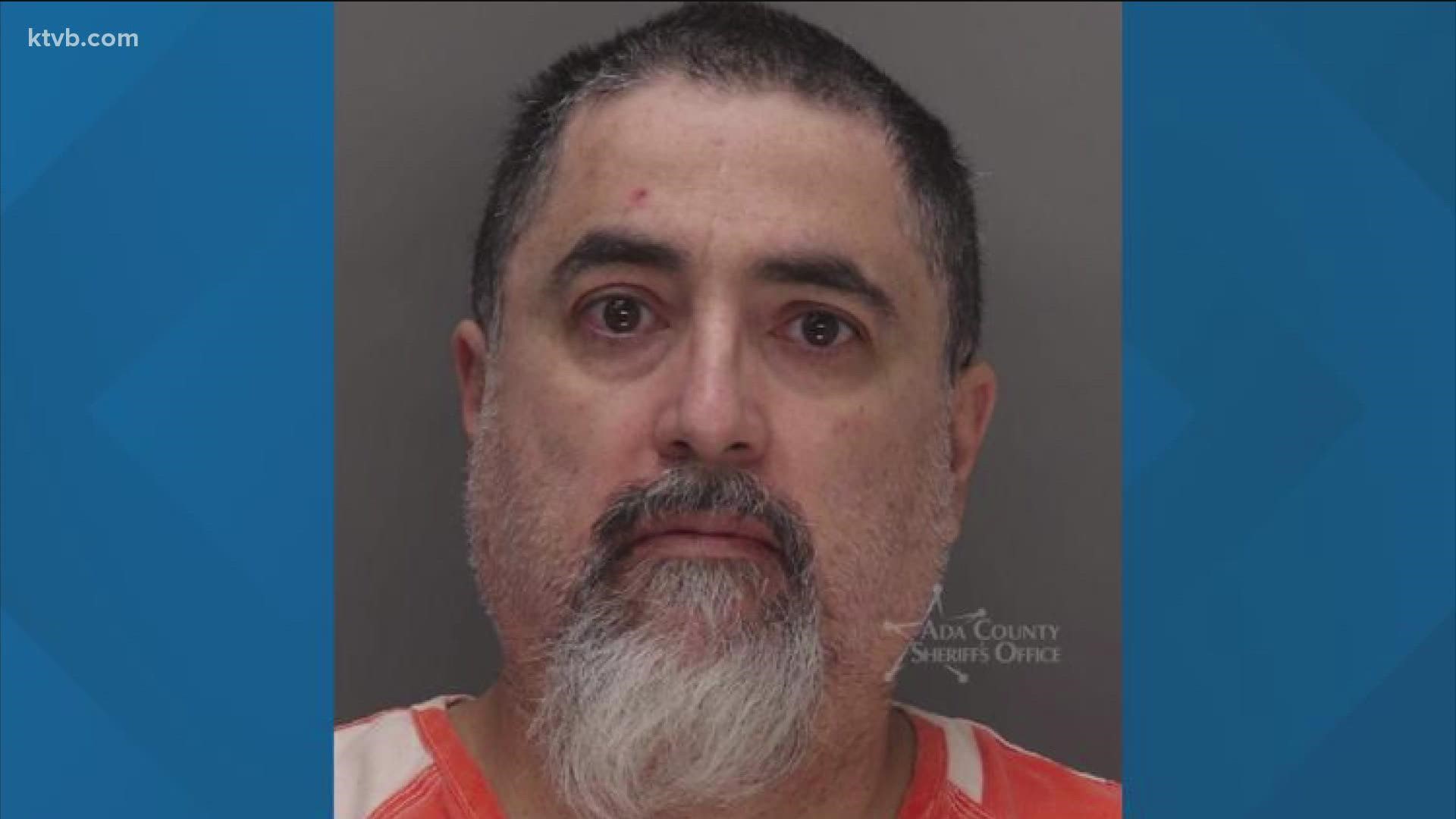 Prosecutors say 49-year-old Joel Guerrero forced his way into a woman's home, tied her up, and sexually assaulted her.