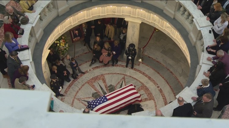 Idaho dignitaries honor former Governor Phil Batt