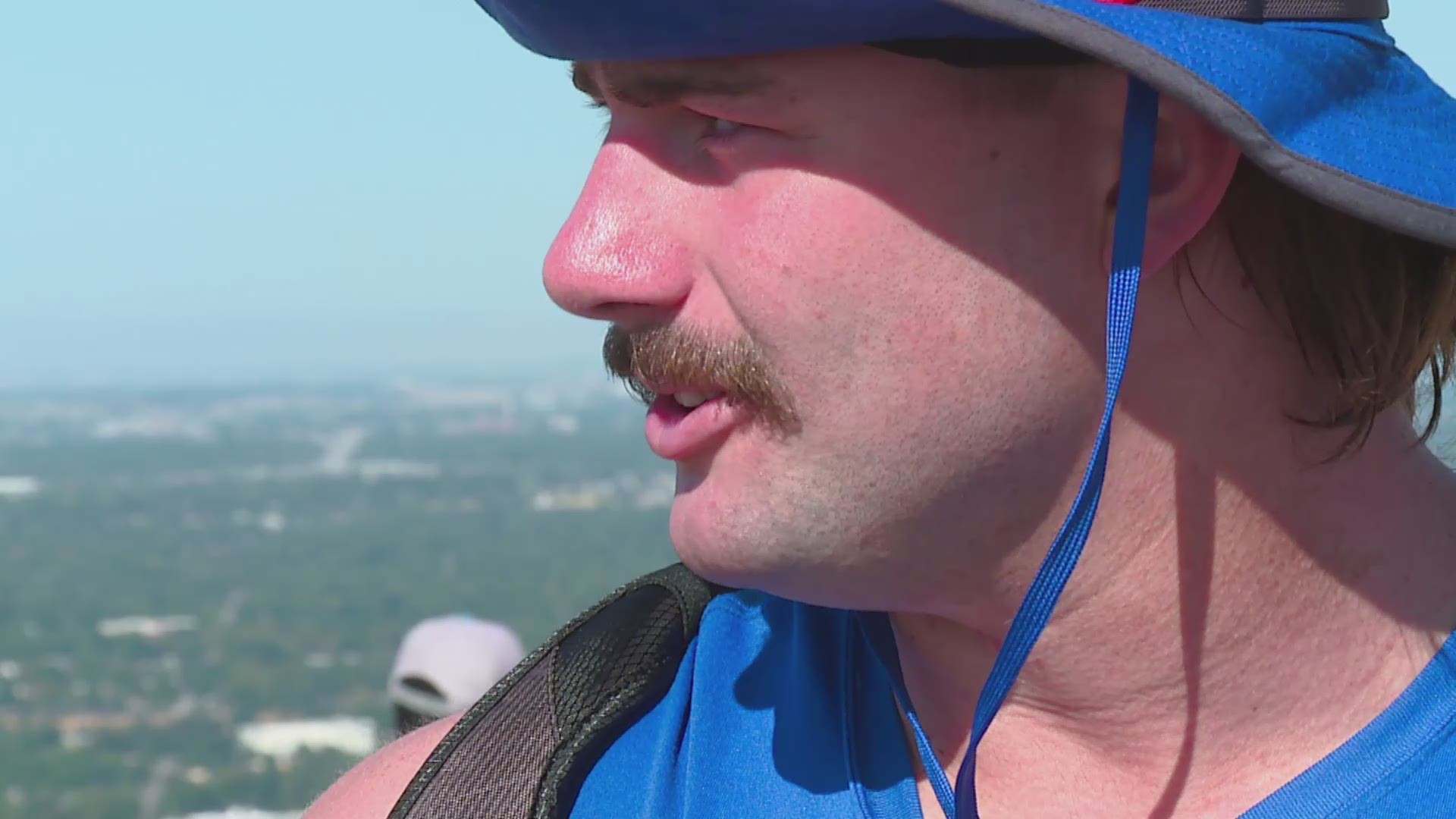 Boise State senior offensive lineman John Molchon stopped and talked with KTVB Sports Director at the top of Table Rock about the end of fall camp.
