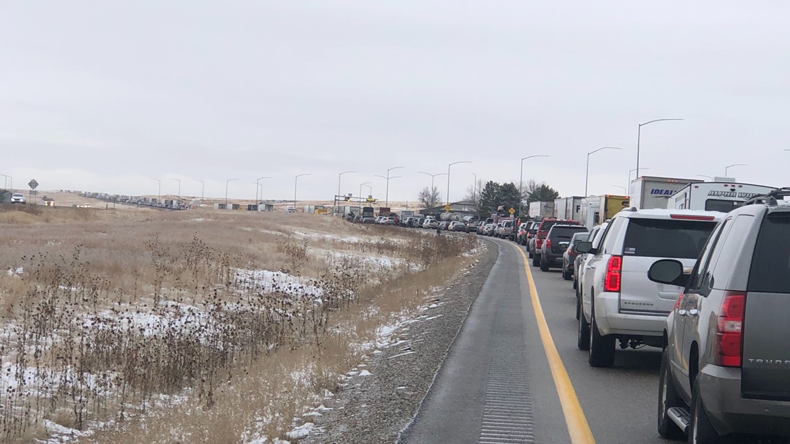 Multiple crashes on I84 east of Boise caused massive delays on the day