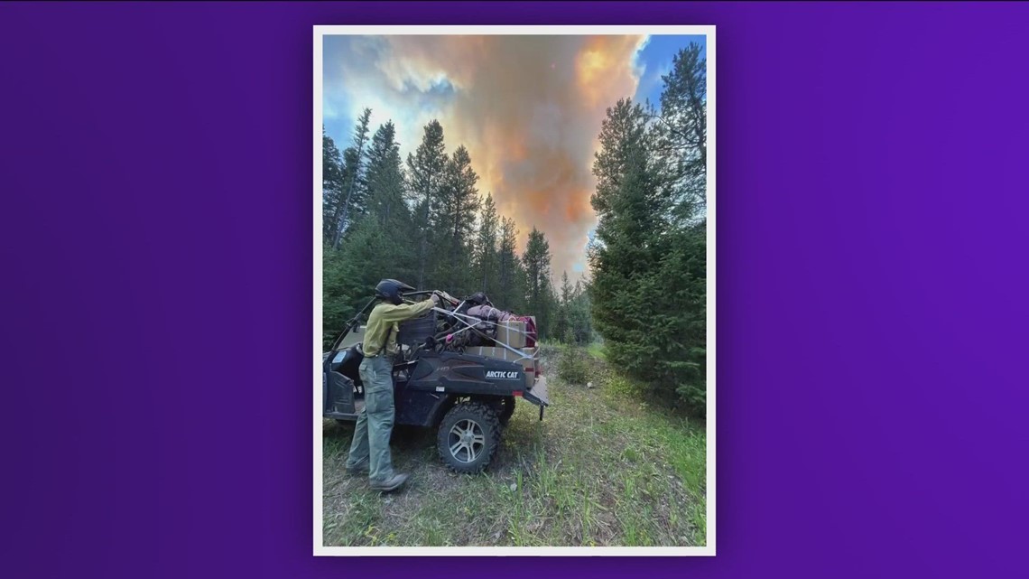 Wildfire in Lemhi County grows to 1,500 acres