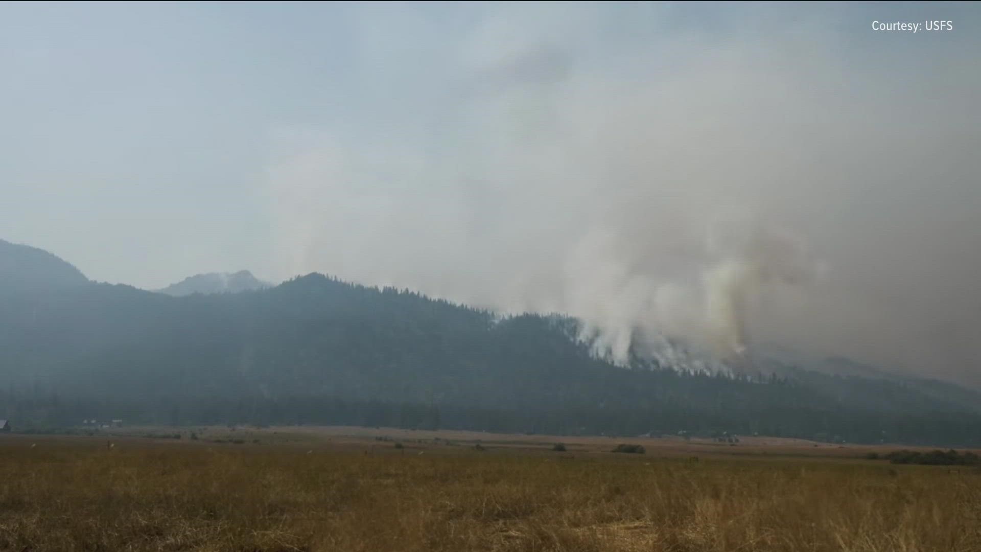 "We're basically moving from north to south and trying to get this line to cool off, get everything cleaned up, so we can eventually get people back in their homes."