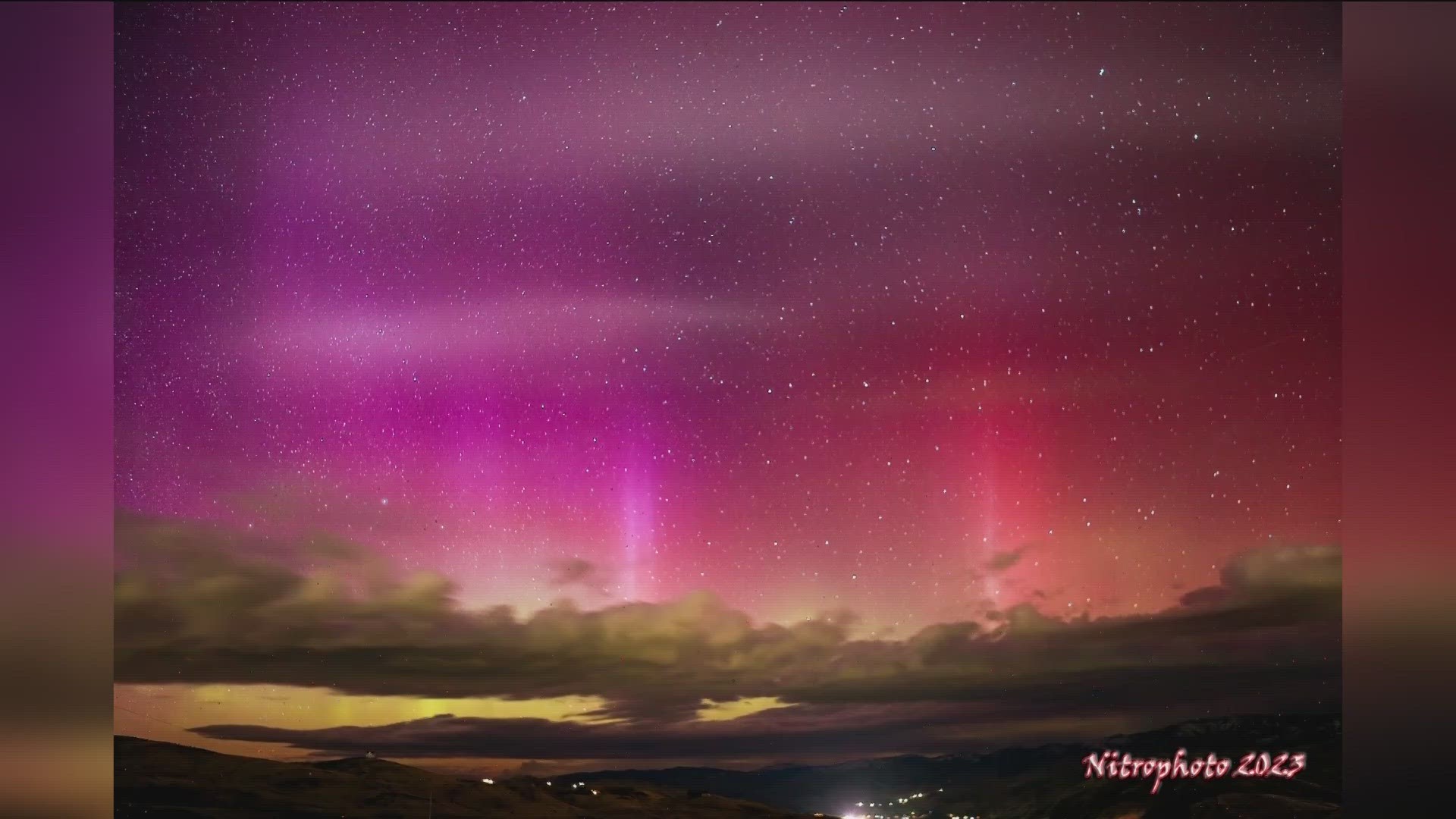 Multiple members of KTVB's Idaho Weather Watchers Facebook group shared stunning photos of the Northern Lights putting on a show.