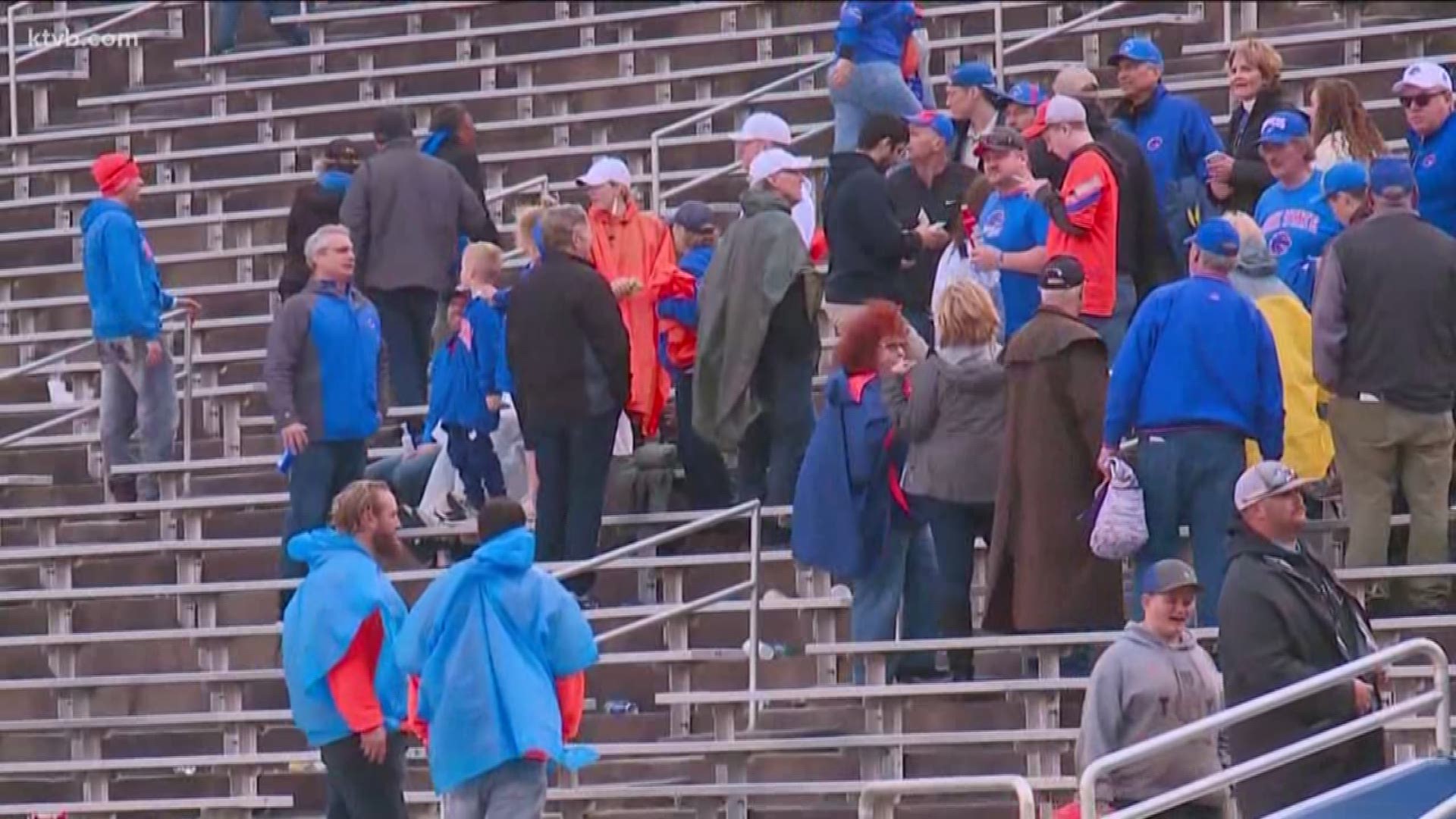 The SERVPRO First Responder Bowl between Boise State and Boston College was canceled due to severe weather.