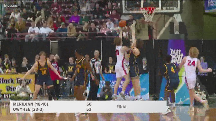 Owyhee advances to 5A boys state basketball championship