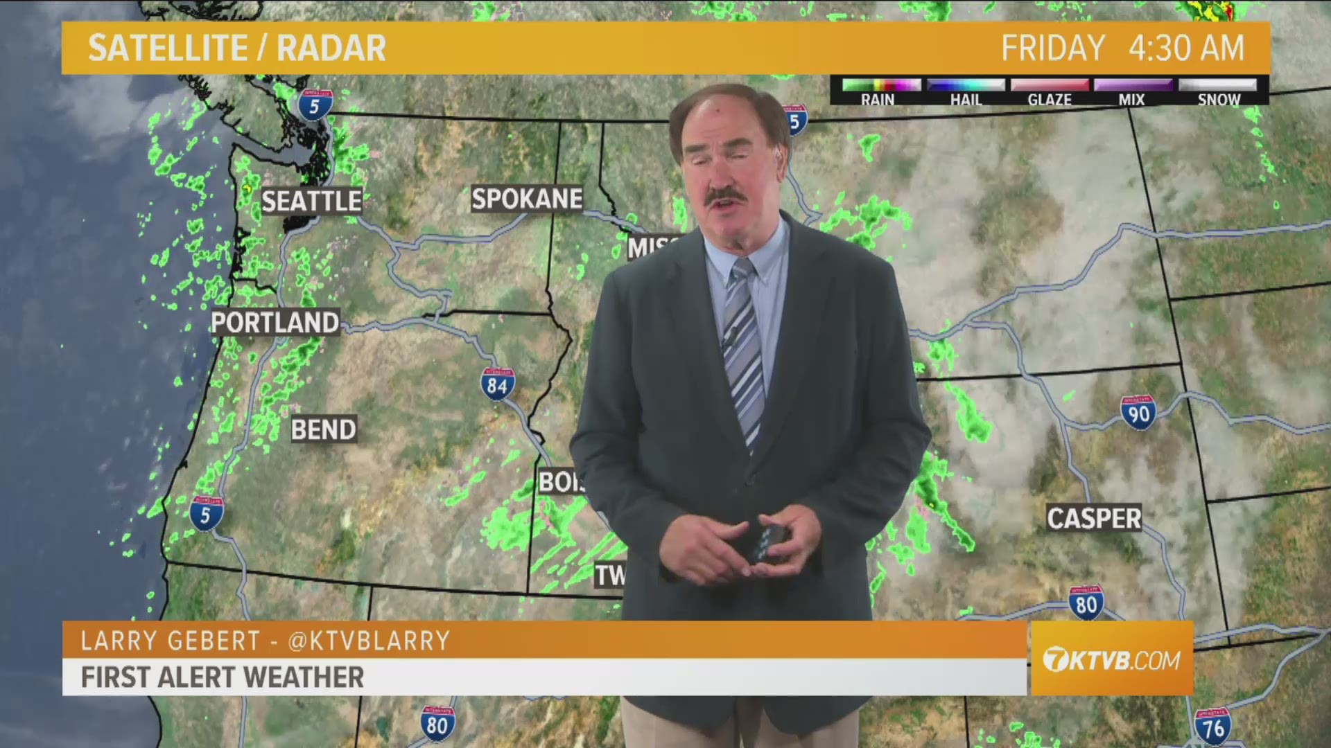 Larry Gebert tells us when the warmer weather will return.