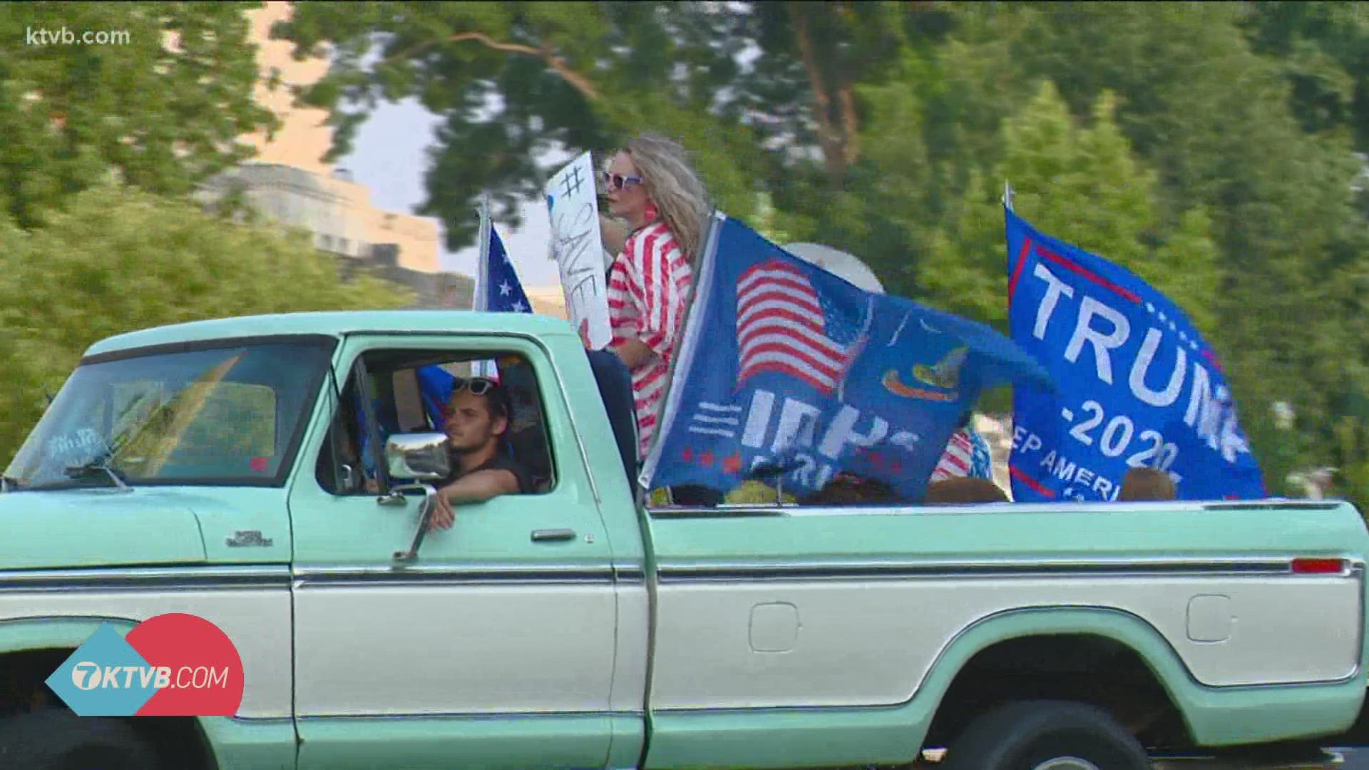For the third time in recent months, supporters President Trump will be driving through downtown Boise in a parade of sorts as a part of a Trump cruise rally.