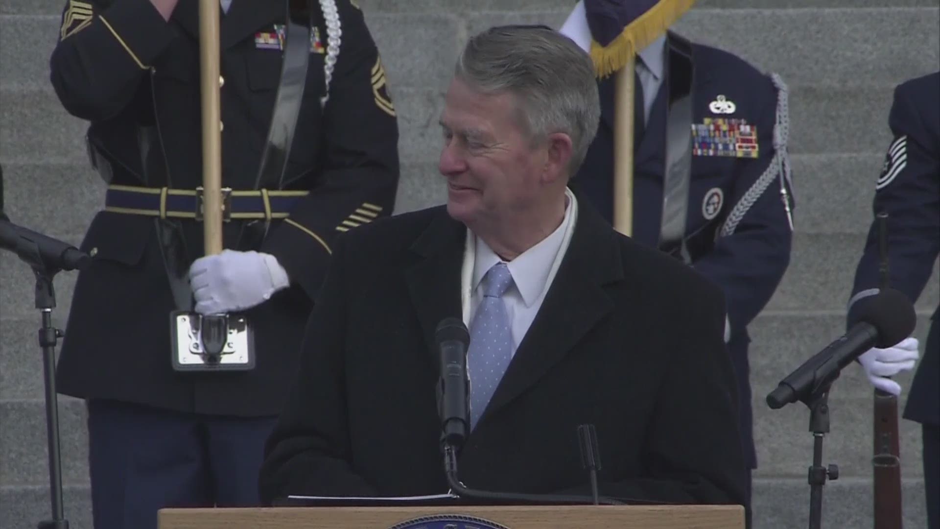 Brad Little was sworn in Friday as Idaho's 33rd governor. Here is his speech to Idahoans during the inauguration ceremony.
