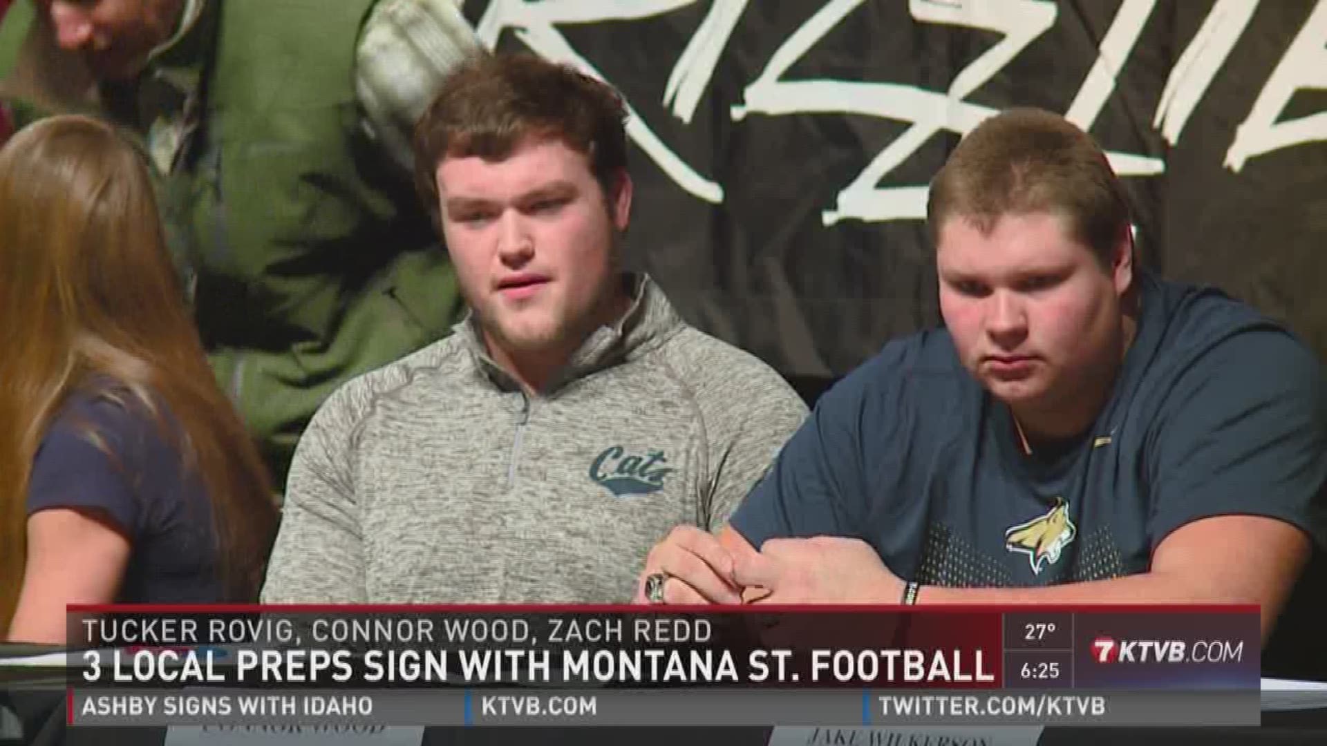 Three prep athletes sign with Montana State