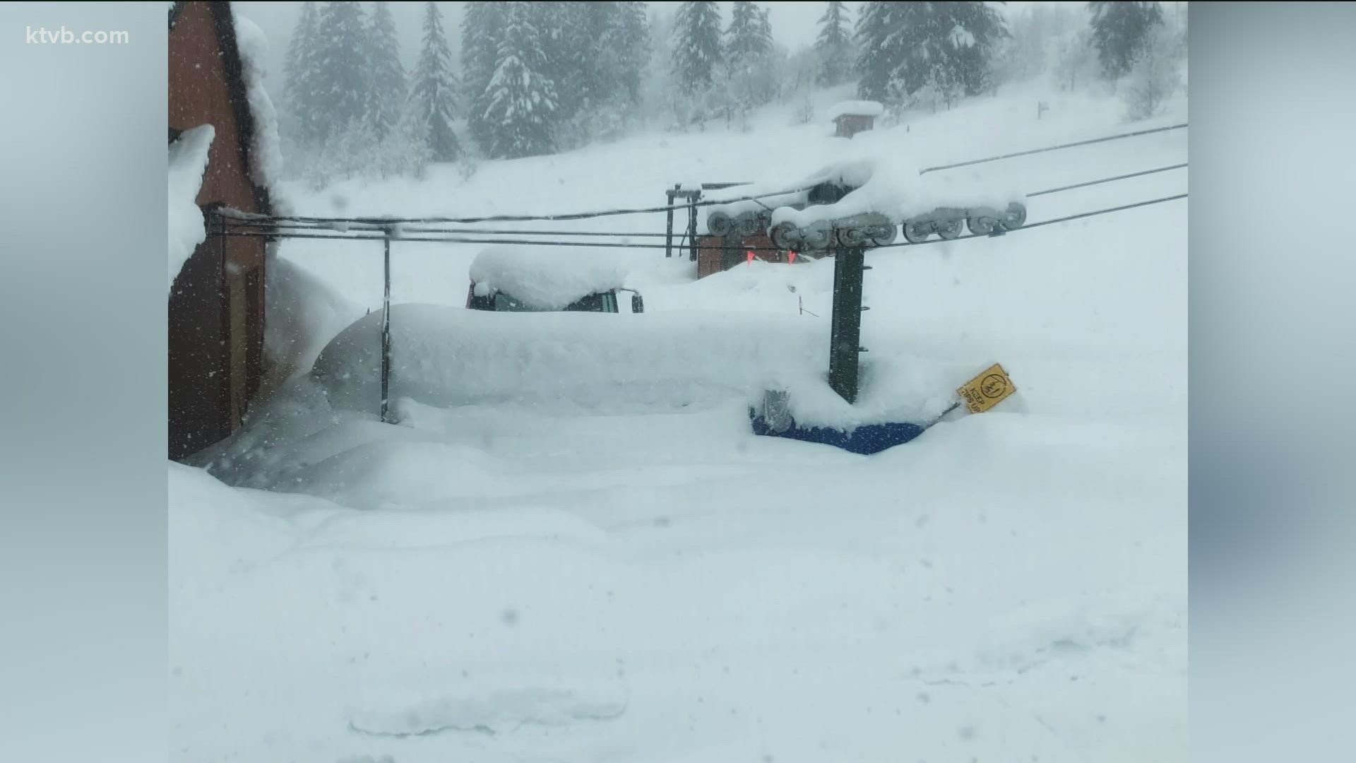 The ski area near Fairfield shut down a week earlier because of mechanical problems.