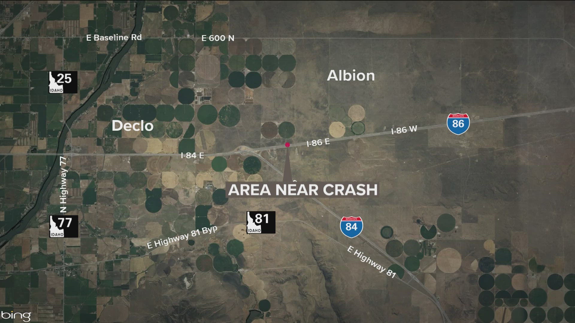 Idaho State Police said a 43-year-old woman from Colorado died after she was involved in a two-vehicle rollover crash on Saturday afternoon.