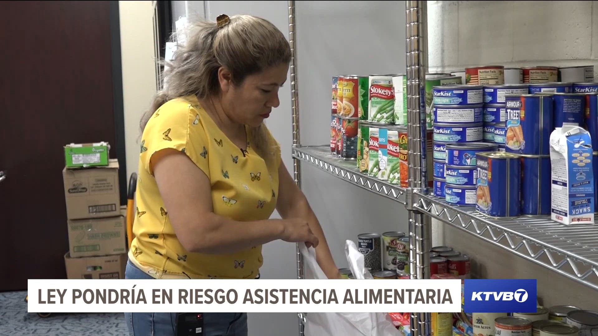 'Cuando no se tiene para un jitomate, es como encontrar una pepita de oro.' Así viven muchas familias en Idaho ante posibles recortes federales. 