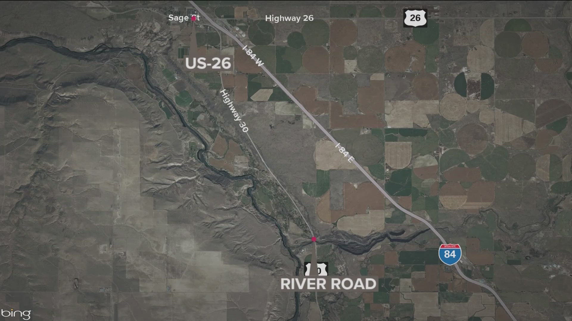 Deputies were responding to a call that the vehicle was high-centered on the side of US-30. The sheriff’s office said the driver died at the scene.