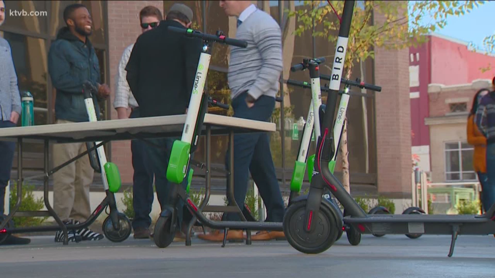 The scooters are expected to hit the streets of Boise soon.