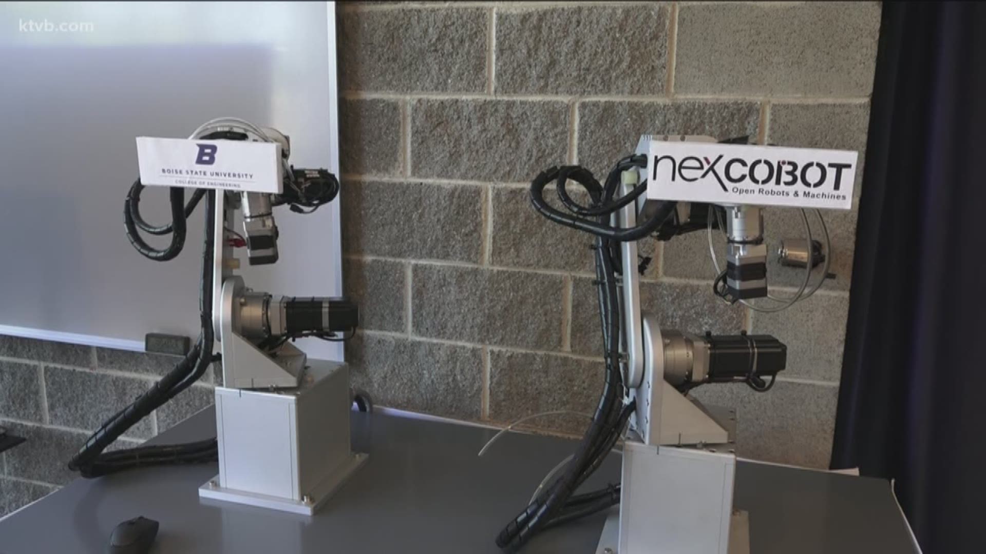 The university is getting four new robots for its engineering program.