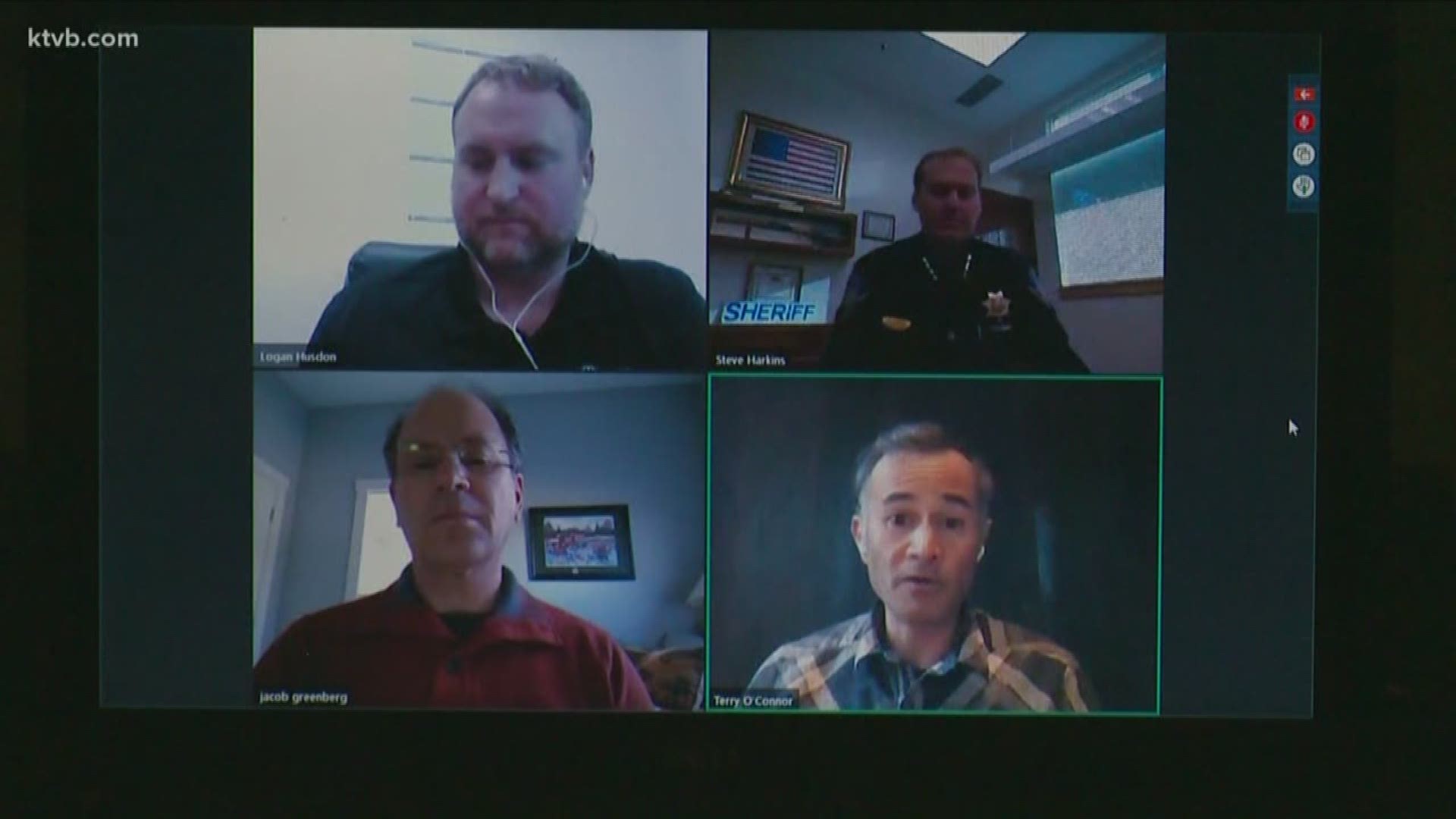 The Blaine County sheriff, a county commissioner and local health officials answered questions from the public about the county's current status of COVID-19.