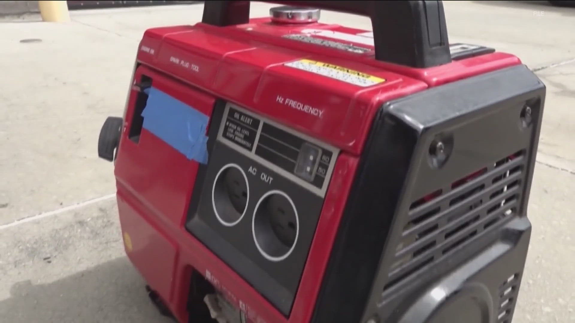 A proposed federal rule would regulate portable gas-powered generators’ carbon monoxide safety systems. An industry group says that could cause a temporary shortage.