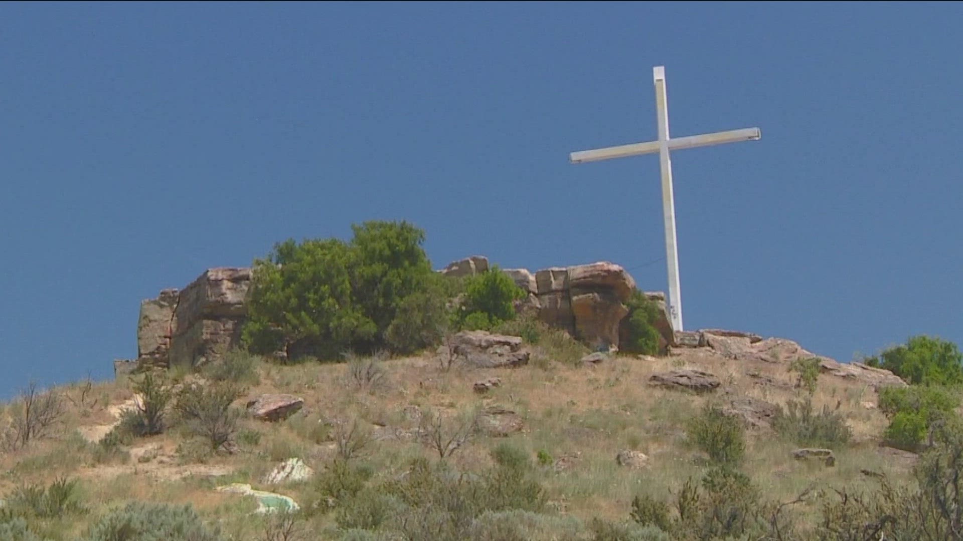 According to Preservation Idaho, the idea for the cross came from an episode of “This is Your Life,” a show from the 1950s.