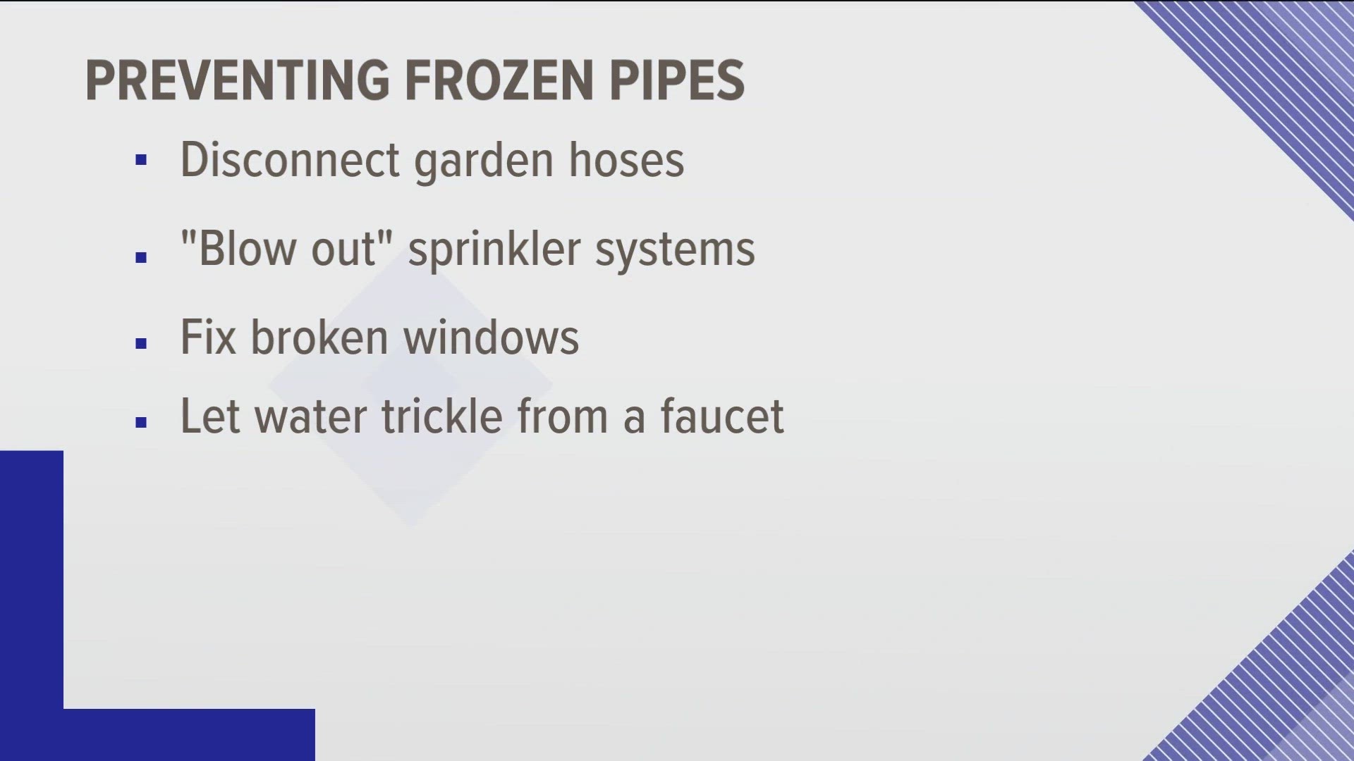 As temperatures begin to plummet in the Treasure Valley, Veolia reminds residents of the importance of protecting pipes from the freezing elements.