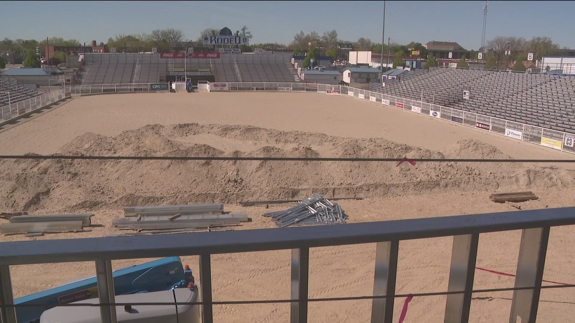 The facility will have a new Jumbotron screen, speakers, skyboxes and a new announcers box before this year's rodeo starts.