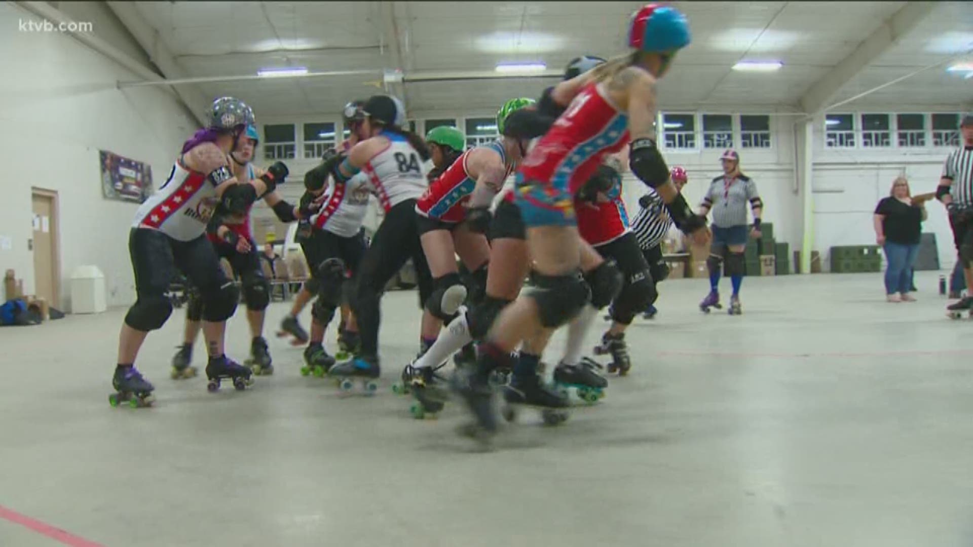 The new roller derby team hopes to grow and develop together was they get ready to start their season in Canyon County.