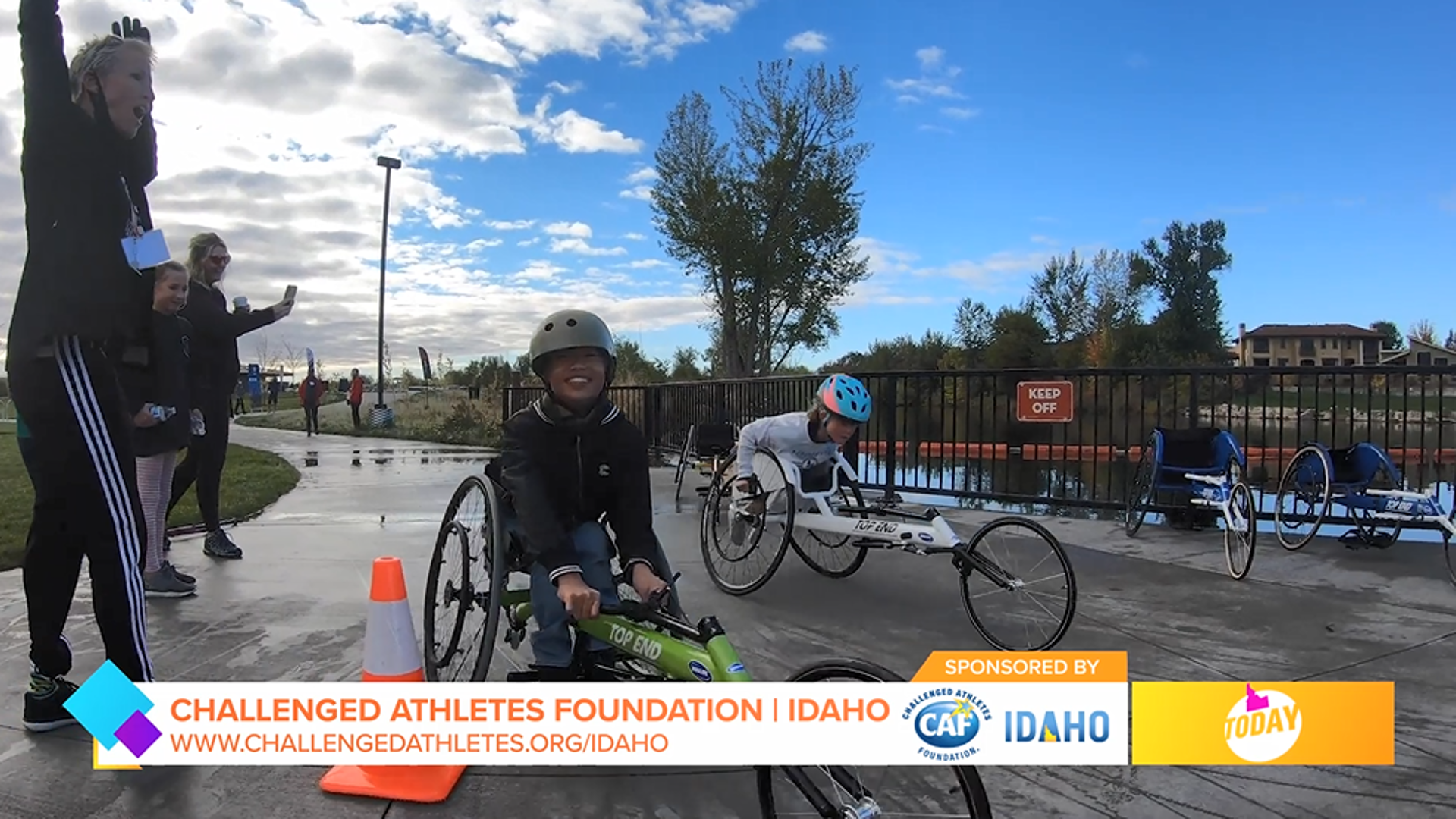 Sponsored by the Challenged Athletes Foundation. CAF empowers athletes to unleash their true potential.