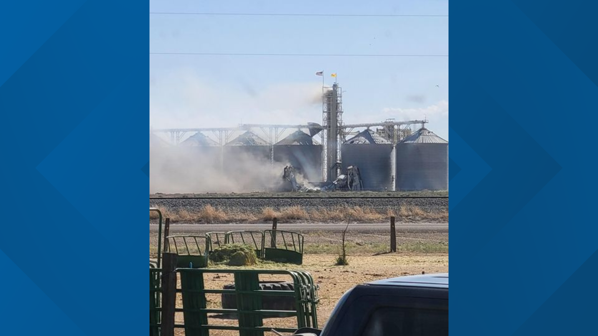 1 hurt in explosion at Elmore County grain facility
