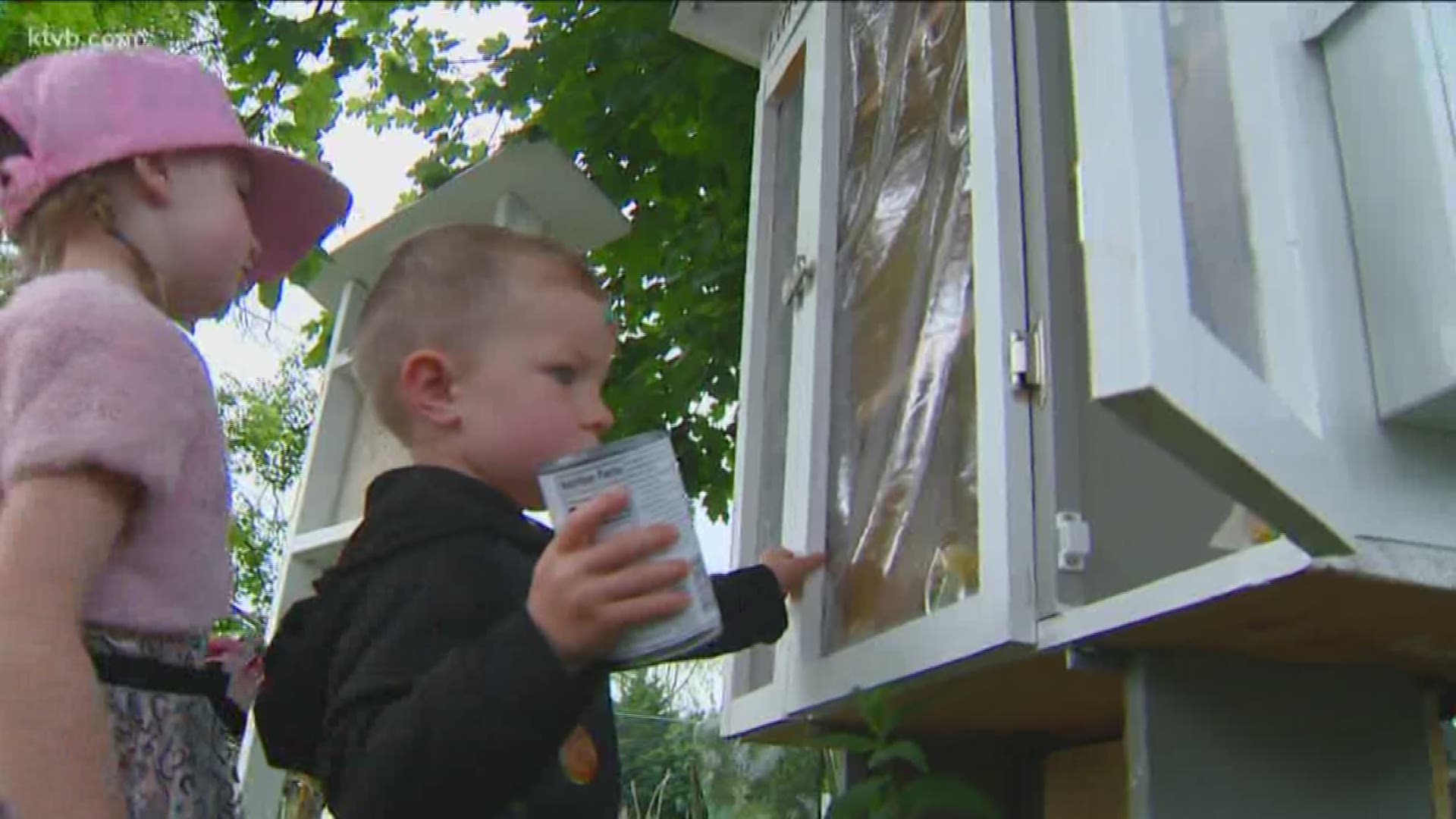 A Boise toddler asked for canned goods for his birthday so he could help stock a pantry that helps feed those in need.