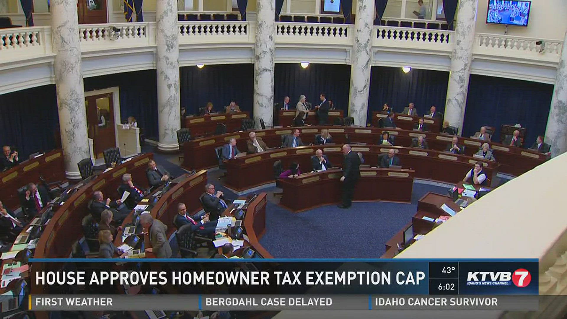The bill would cap the exemption at $100,000.