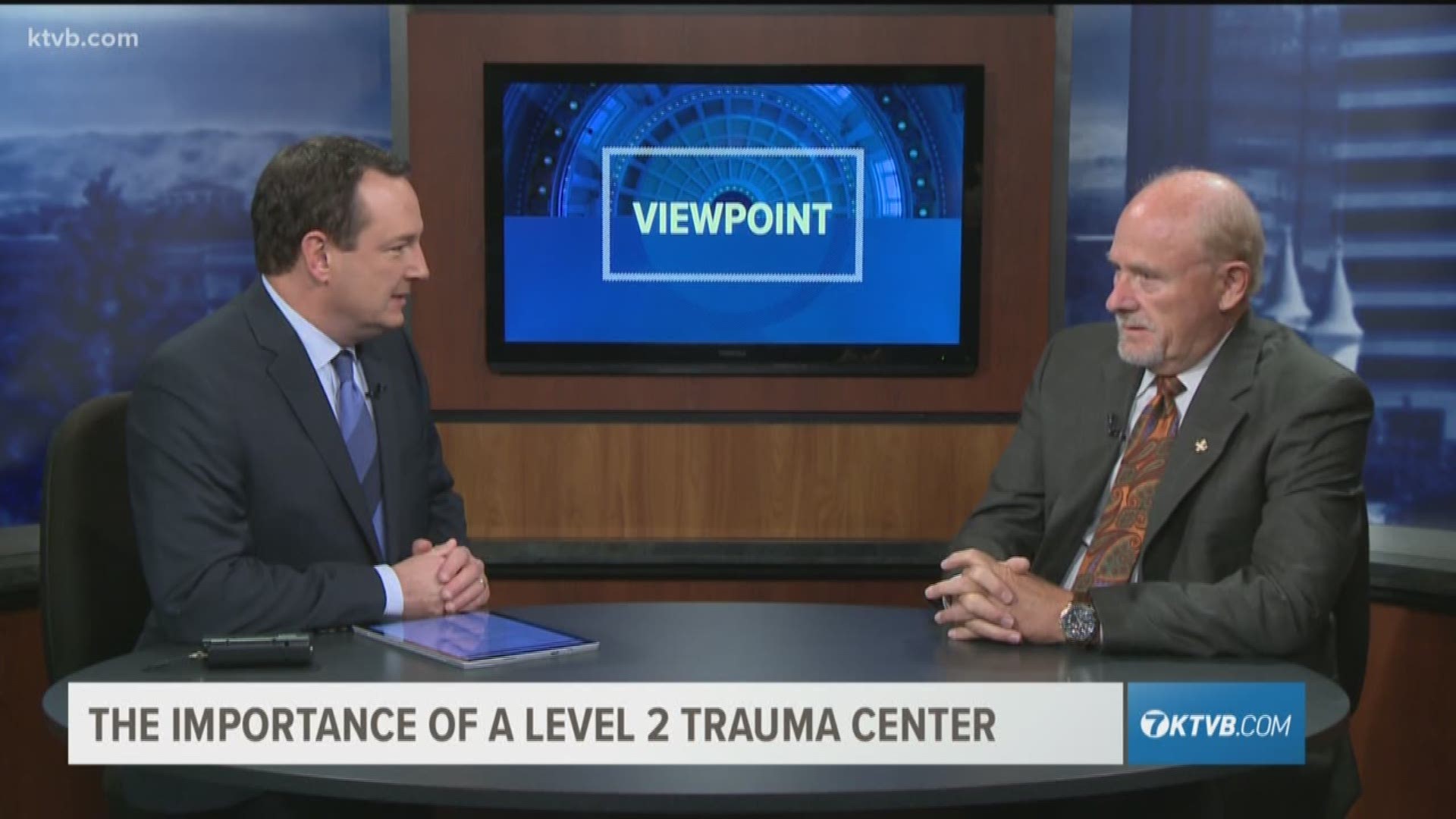 Saint Alphonsus Regional Medical Center is the only Level II Trauma Center in Southwest Idaho. On Viewpoint, Saint Al's Trauma Medical Director Dr. Bill Morgan explains why it's important for the people of this area to have this level of a trauma center n