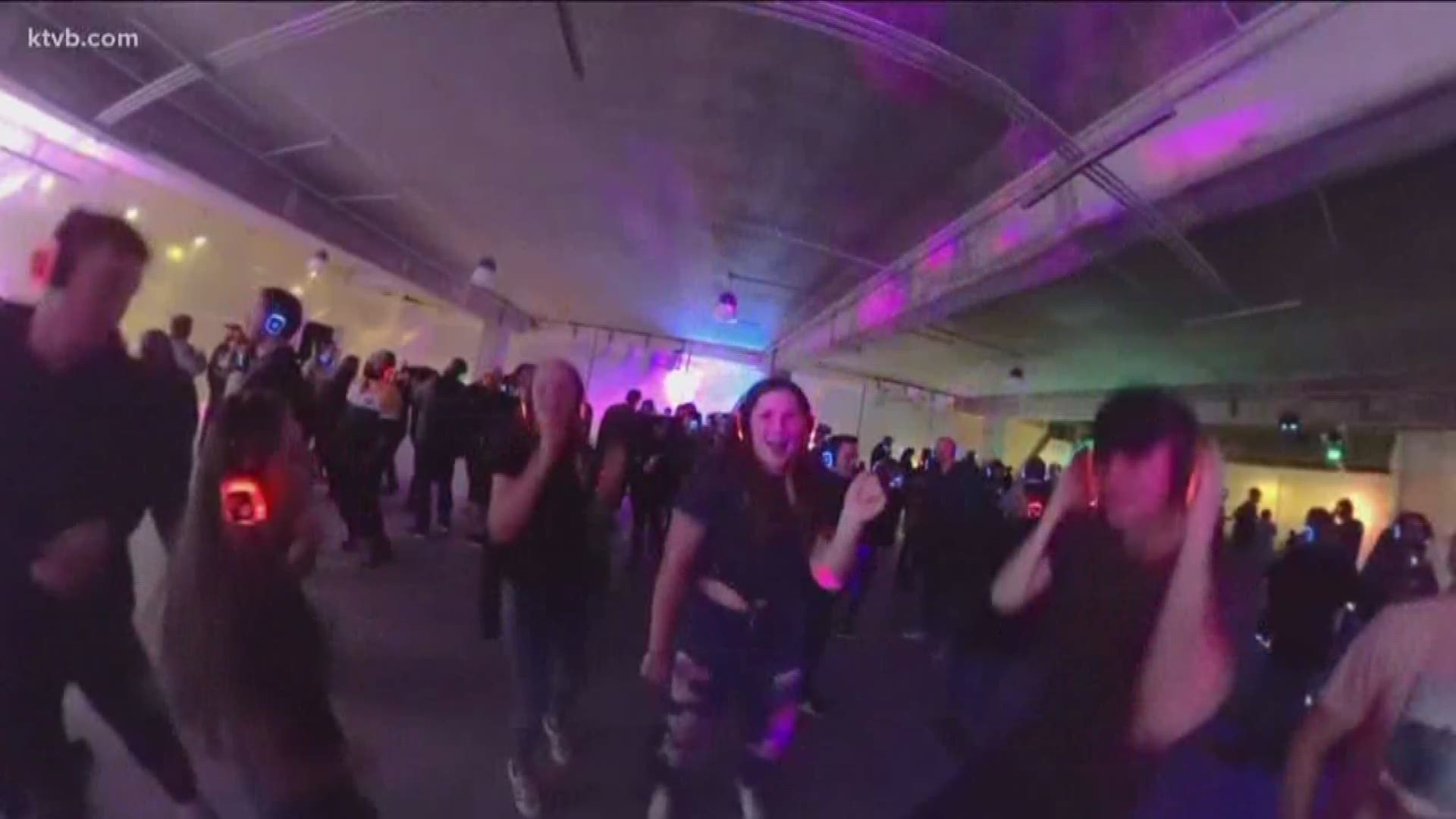 Take a 360-degree look inside Boise's growing silent disco scene. Maybe you've heard of it. Then again, maybe you haven't.