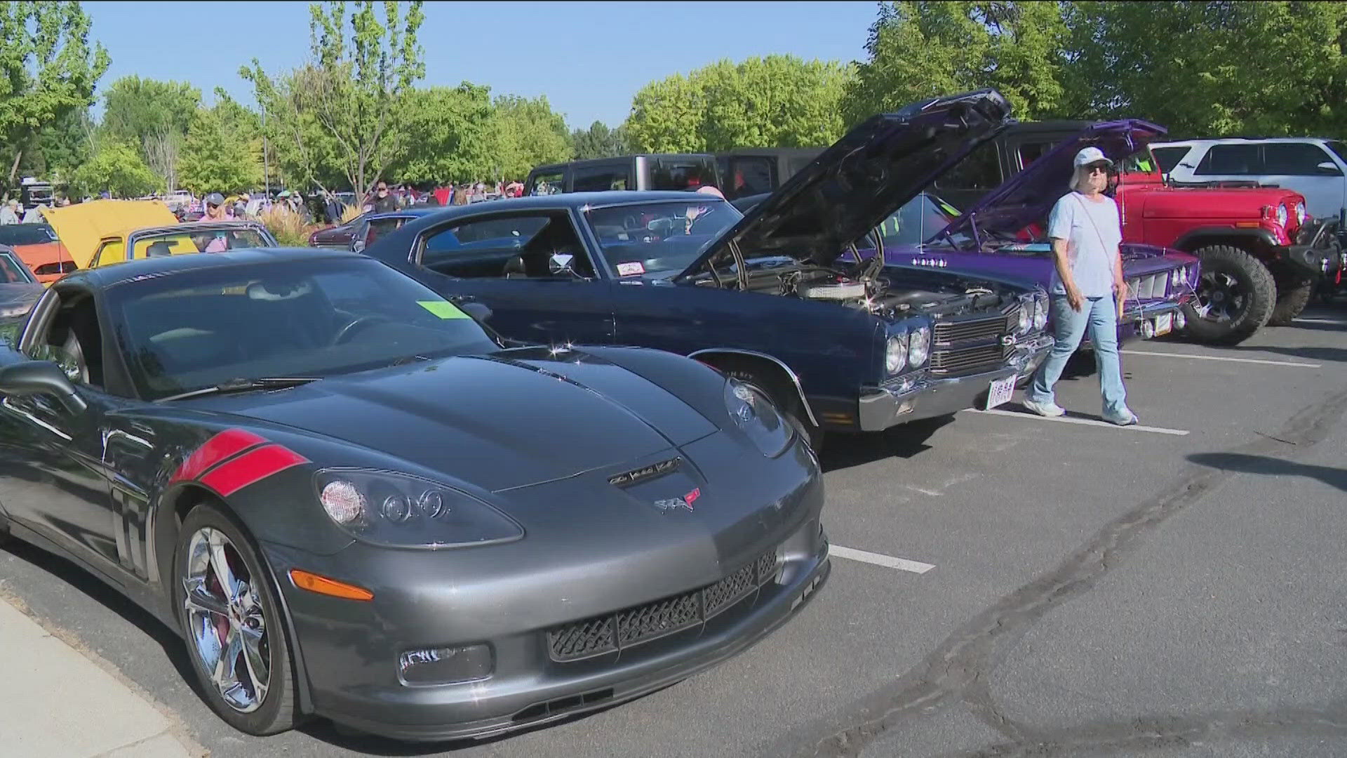 This year's rally was held in honor of the late, yet great, Larry Gebert. Many may remember Gebert as KTVB's long-time meteorologist. 