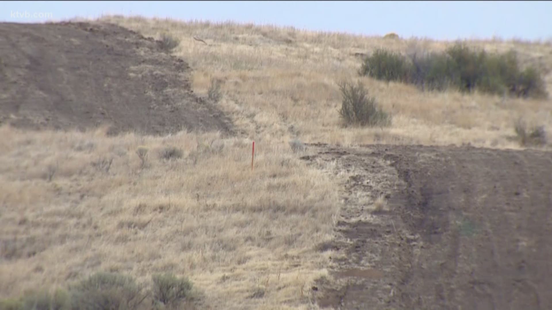 The Eagle Fire Department is building a five-mile long, 30-foot wide fuel break.