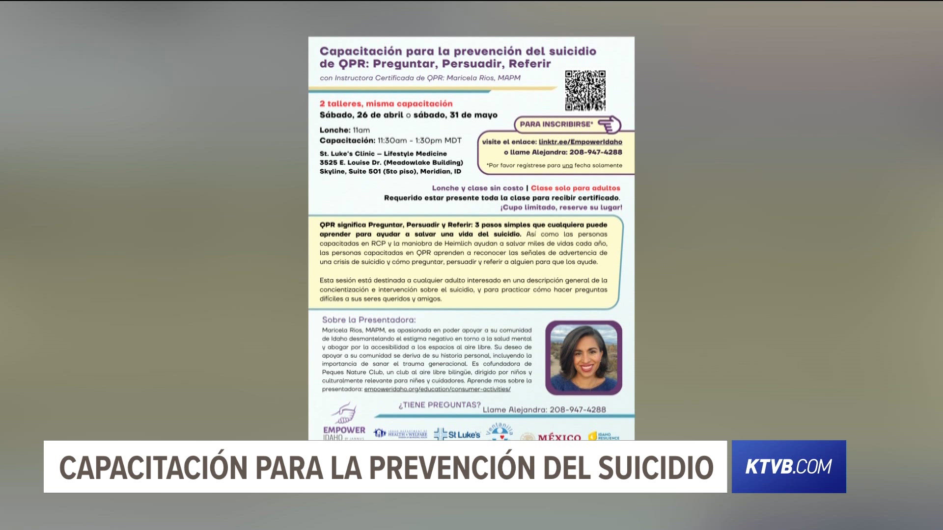 Empower Idaho es un grupo de organizaciones que ayudan a proporcionar herramientas y recursos para gestionar situaciones delicadas a través de clases.