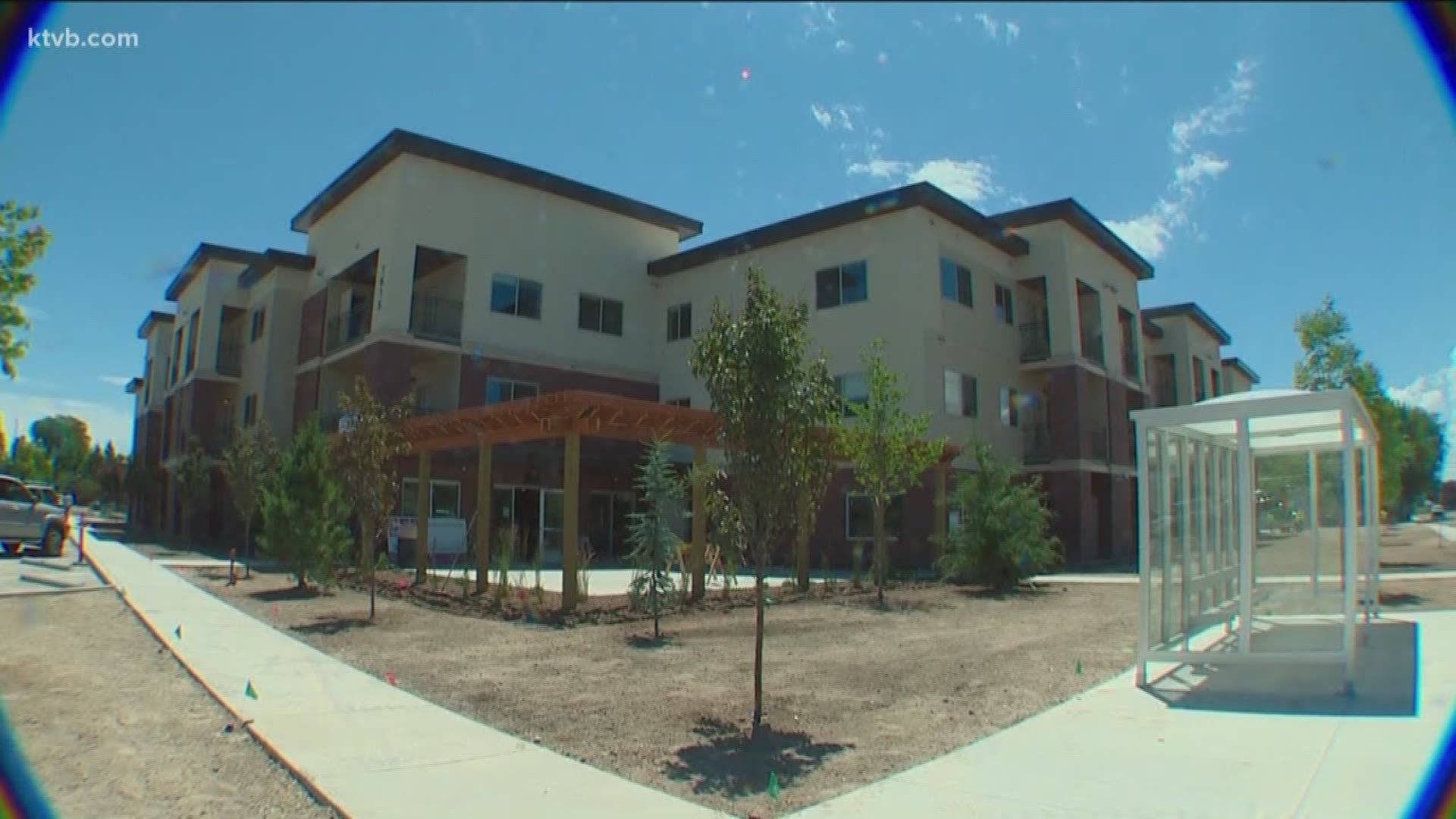 The Mercy Creek apartment complex is for seniors age 55 and up.