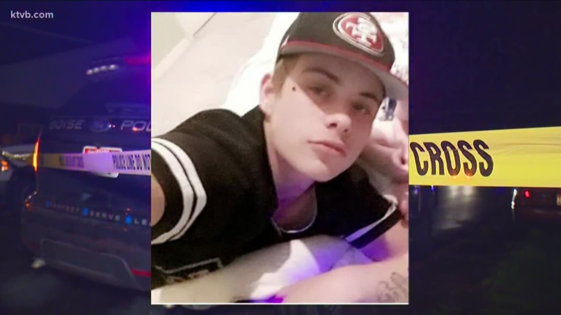 "We don't want any more mothers crying over their children, no more need to happen," George Heidenriech said. His son Sonny was shot in the chest last Sunday in a Boise shooting that also killed a 19-year-old woman.