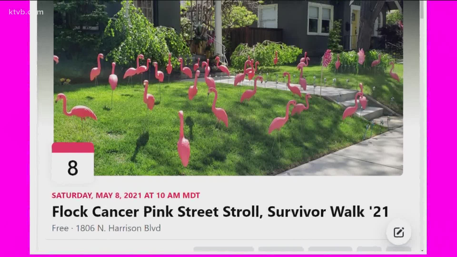 The Flock Cancer Pink Street Stroll will be hosted by the mother-daughter duo Barbara Rhoades and Leslie Scantling, both of whom are survivors of breast cancer.
