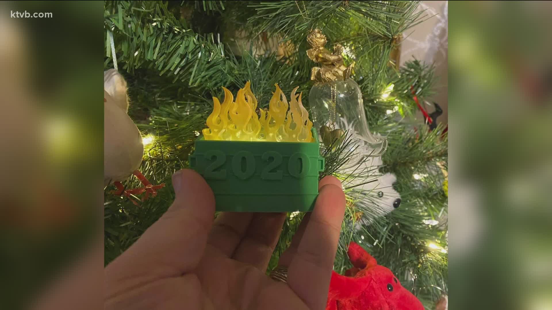 Plus, a local man created a fitting Christmas tree ornament for this year.