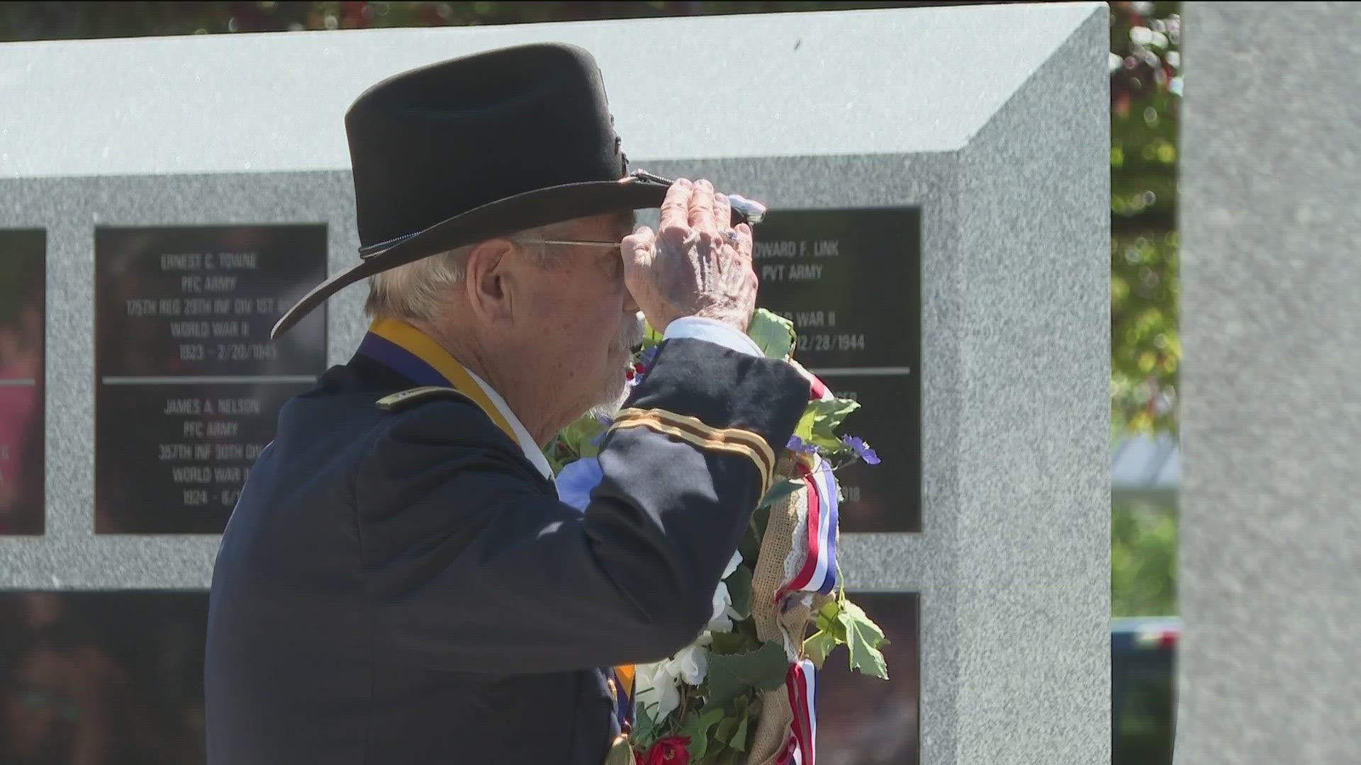 The 45-minute ceremony will feature the recital of Meridian’s 62 fallen heroes, who are engraved on the Rock of Honor.