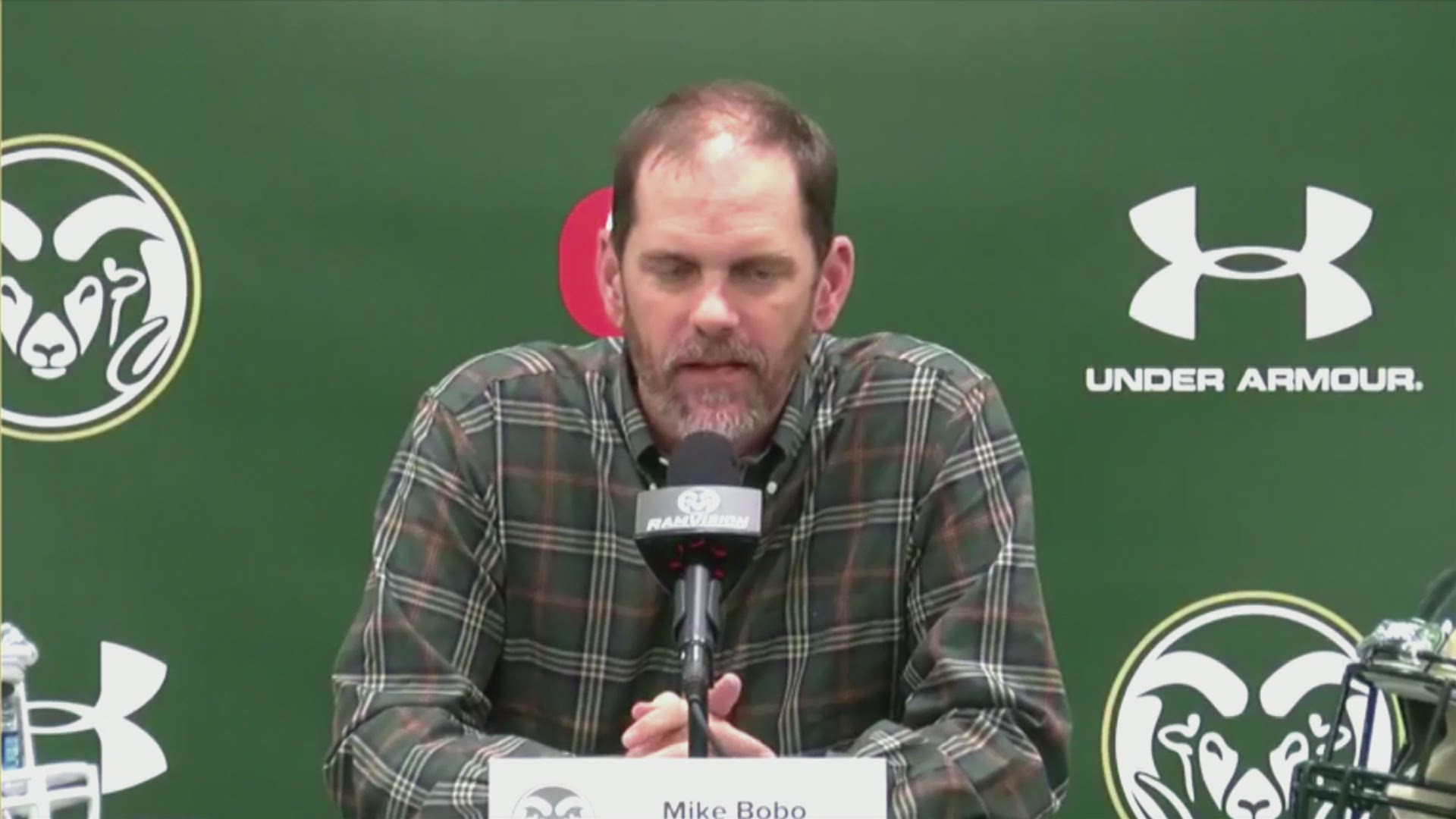 Colorado State coach Mike Bobo previews matchup with Boise State.