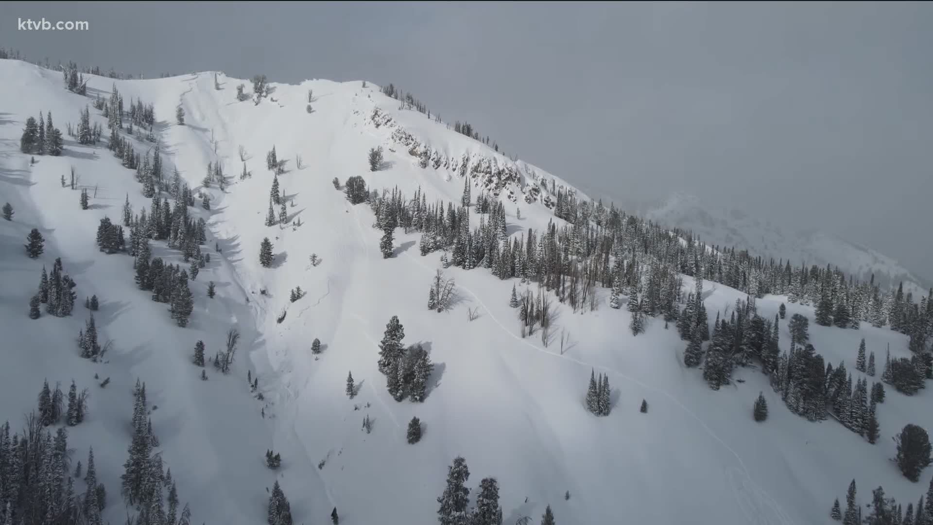 Staff from the U.S. Forest Service Avalanche Center examined the avalanche site on Friday.